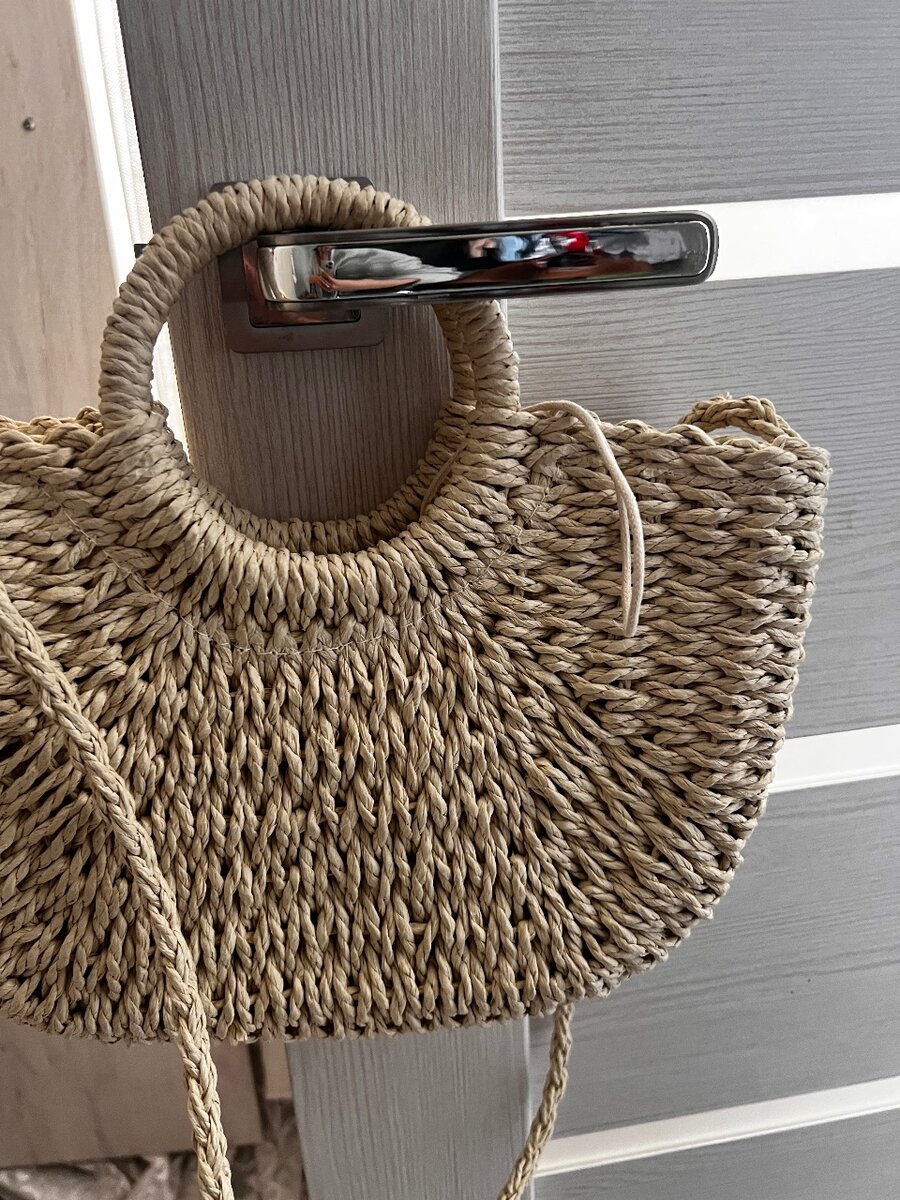 Плетенная сумка , новая