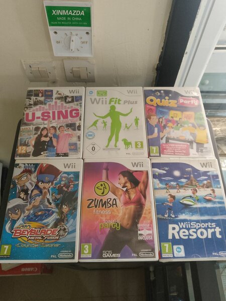 Lot de Jeux Wii Variés