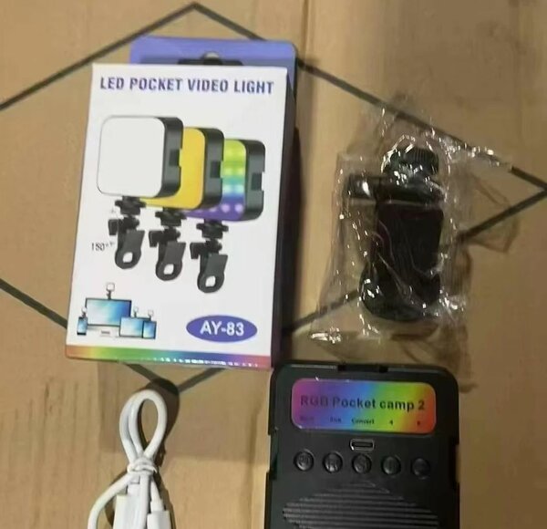 Lumière LED Vidéo Portable