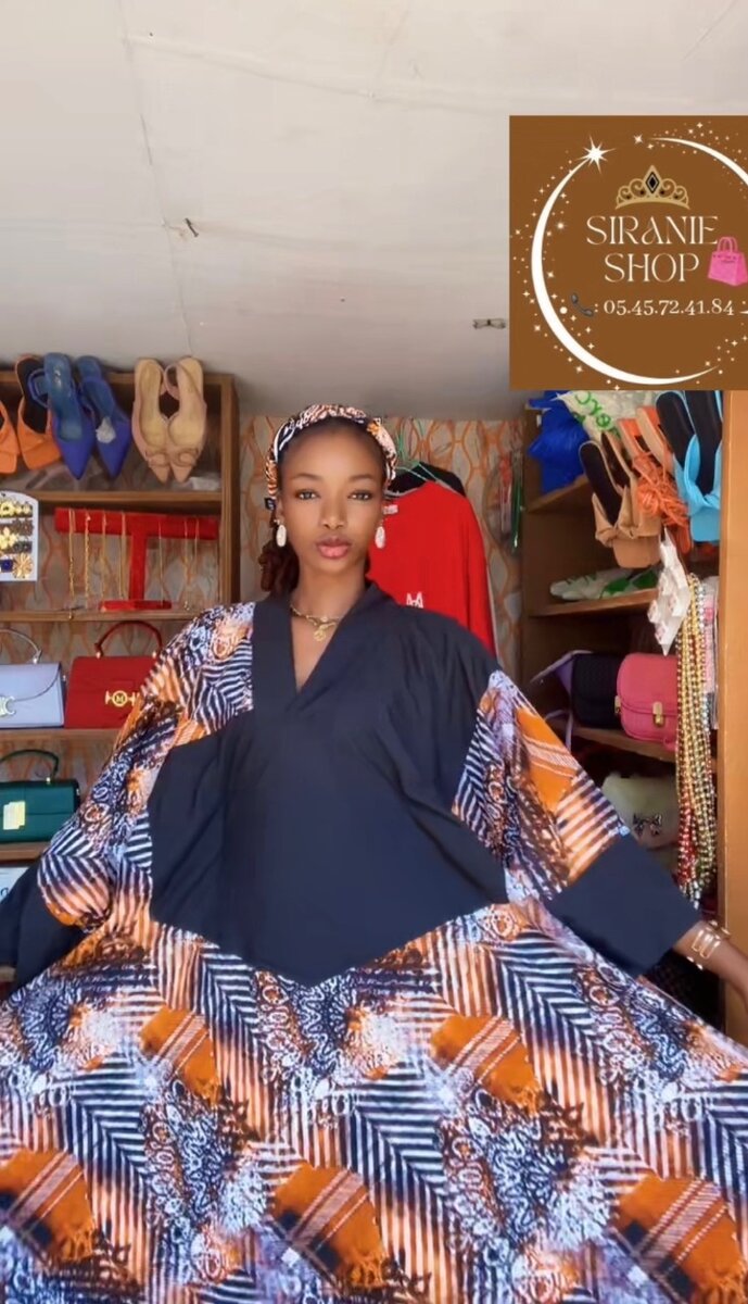 Long boubou ankara
