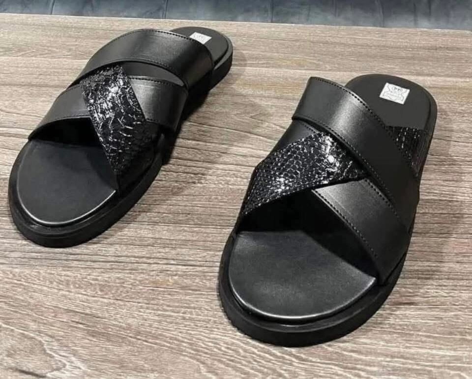 Sandale homme en Cuir