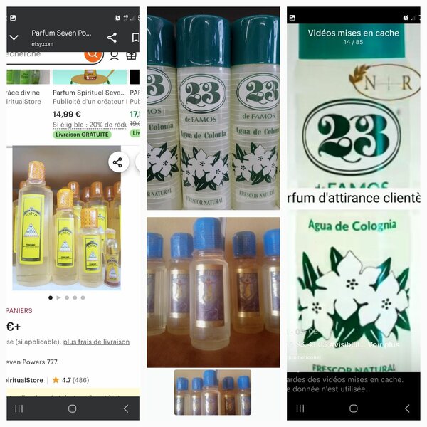 Eau de Cologne Seven Powers,