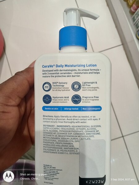 CERAVE DAILY MOISTURIZING LOTION
