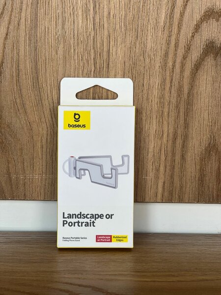 Baseus landscape portrait phone stand