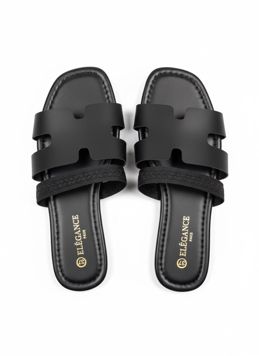 Sandales en cuir confortables