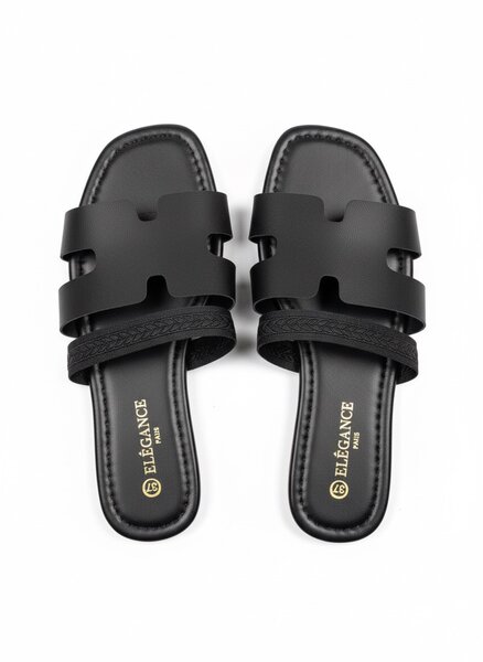 Sandales en cuir confortables