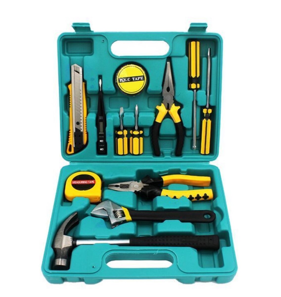 13 In 1 Home Repair Tools Box Kit Set