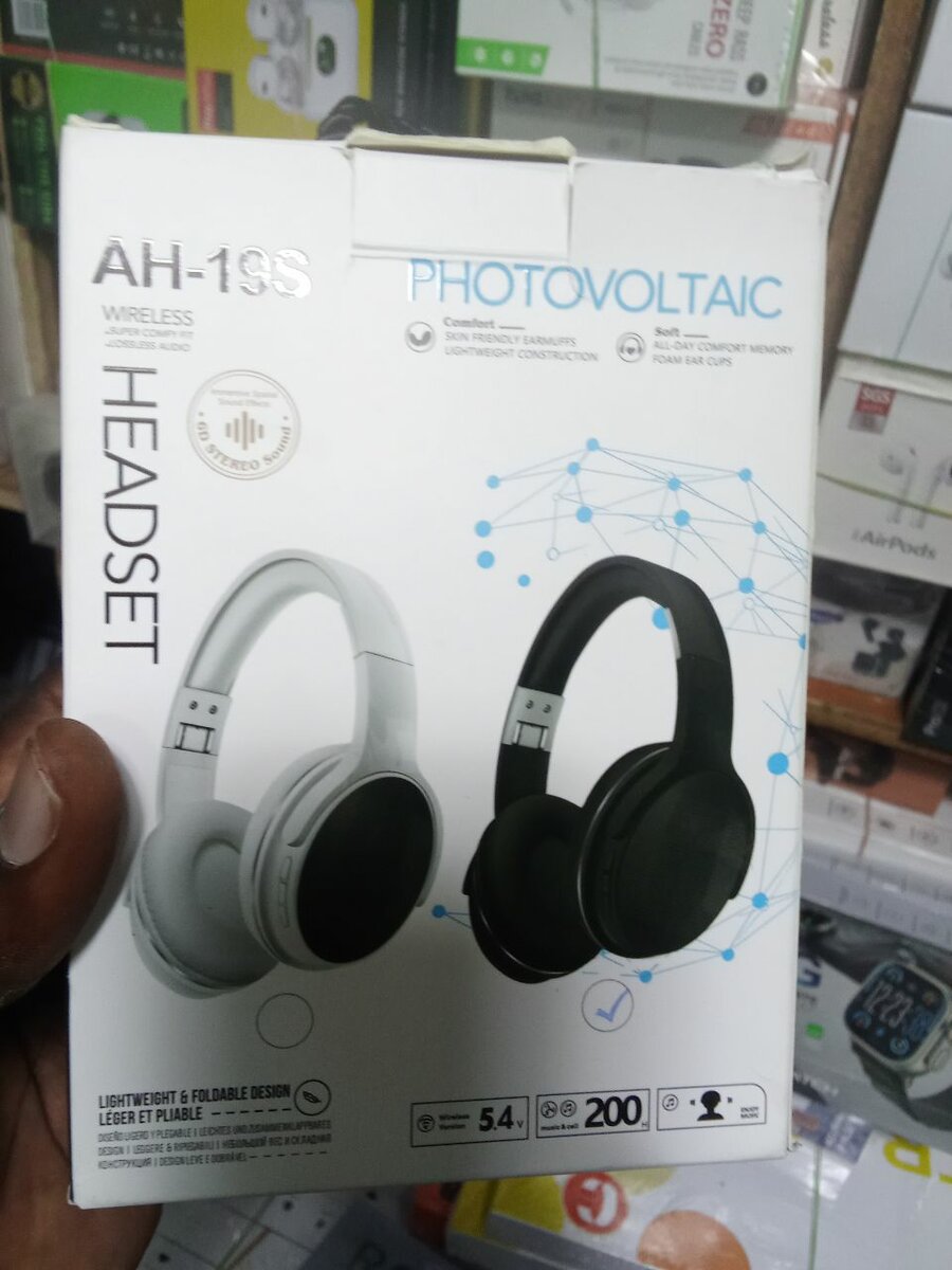 Casque Sans Fil AH-19S Photovoltaïque