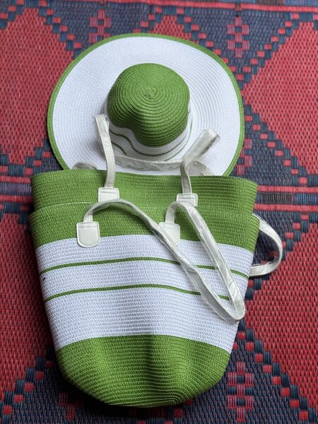 Ensemble Chapeau et Sac d'Été