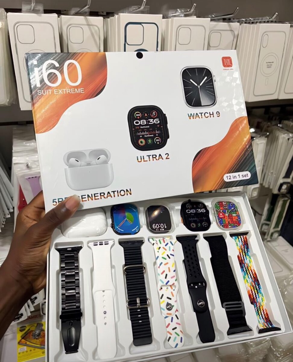 Smartwatch for calls and texts supports all smartphones wire