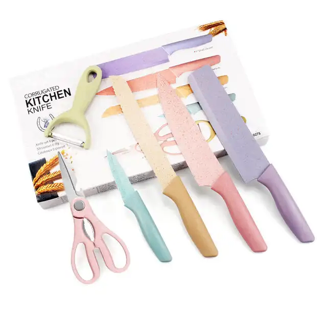 Colorful Knives Set