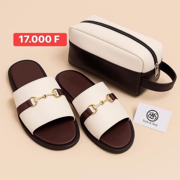 Sandales élégantes avec trousse