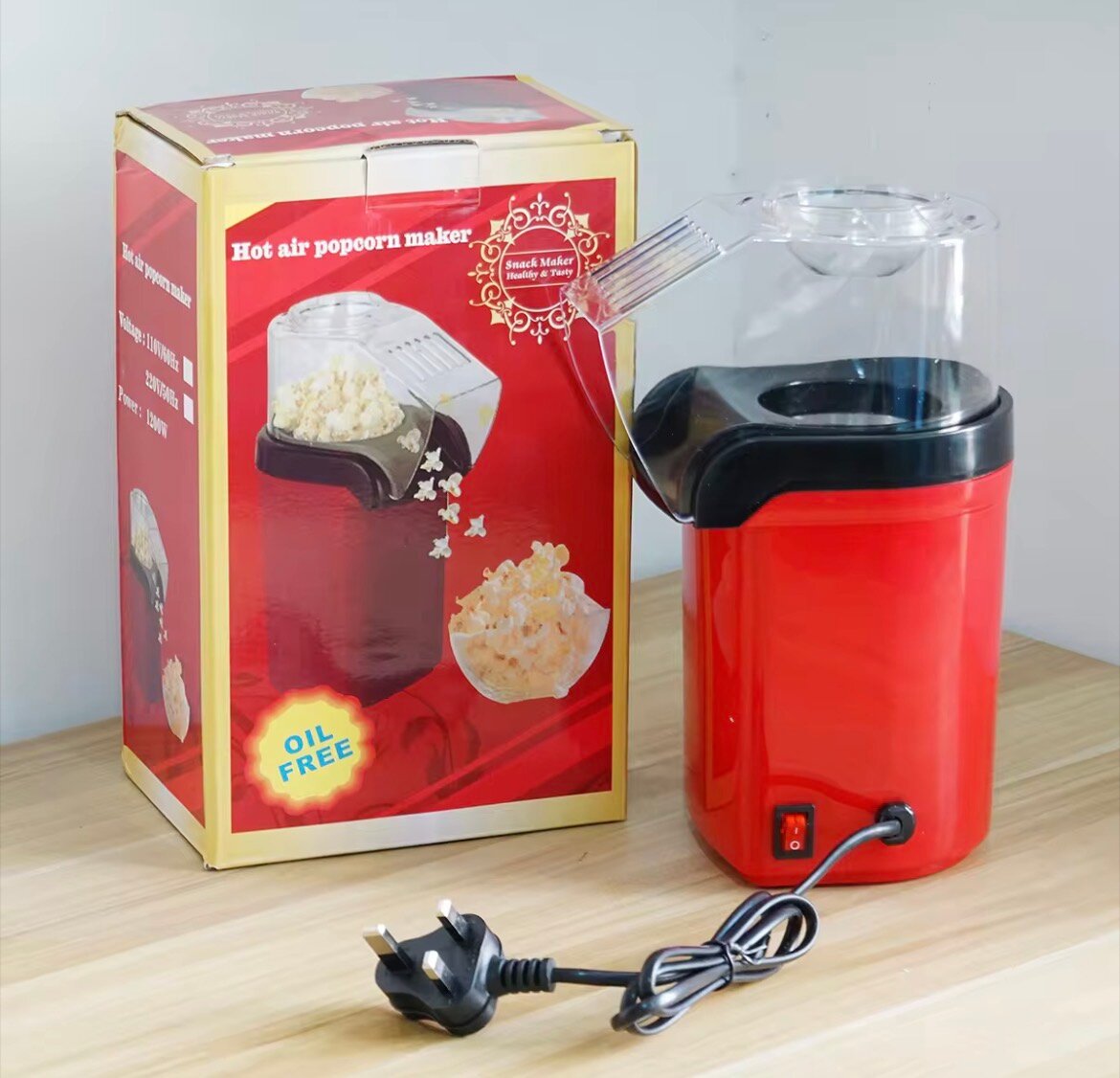 Machine à popcorn sans huile