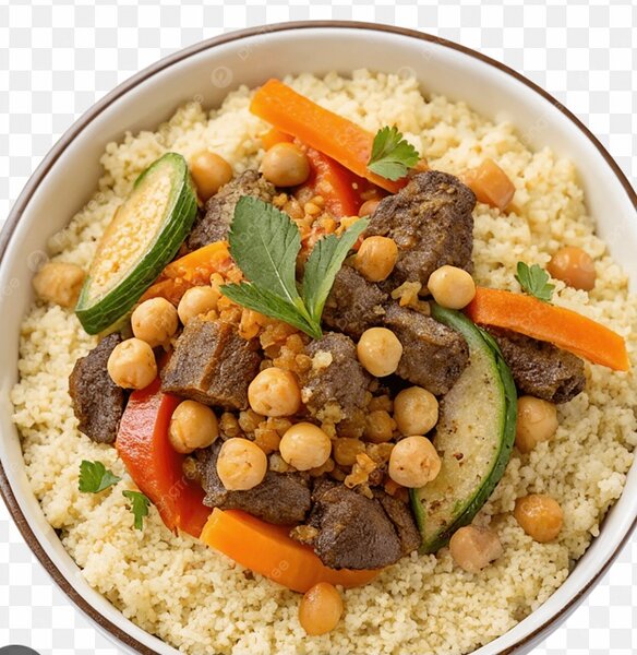 Couscous GARNIS au 1/4 poulet