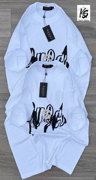 T-shirt blanc unisexe stylé