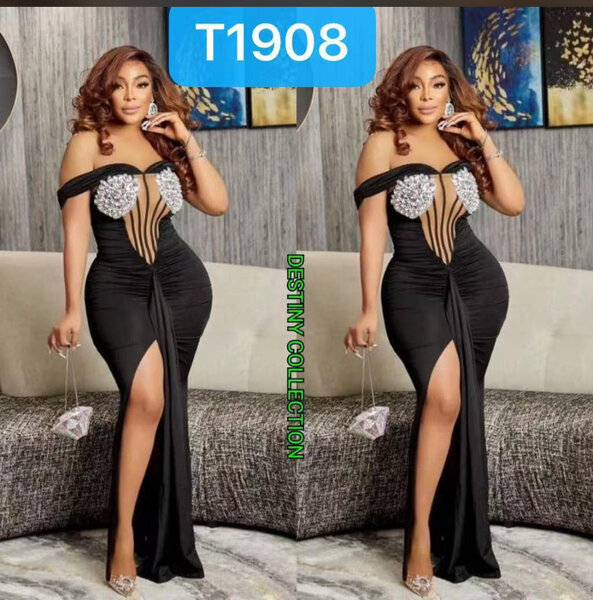 Robe de soirée glamour