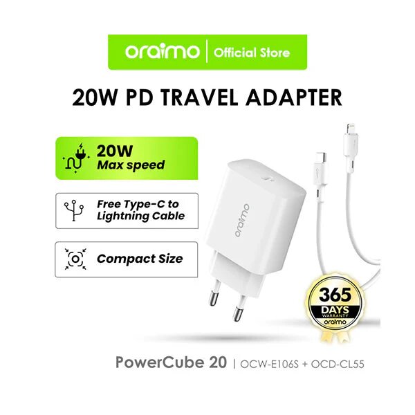 Oraimo type-C vers Lightning