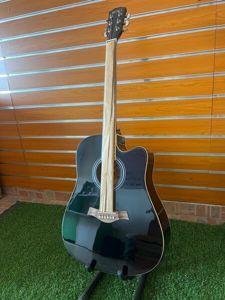 Semi acoustic guitar + Bag