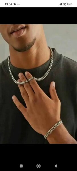 Collier & Bracelet Homme