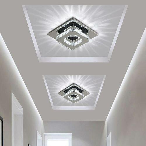 Plafonnier LED moderne cristal