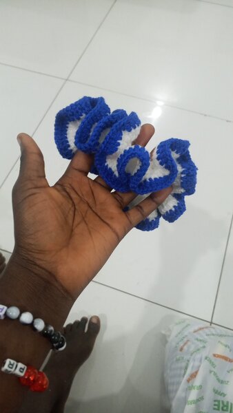 Elastiques à cheveux crochet colorés