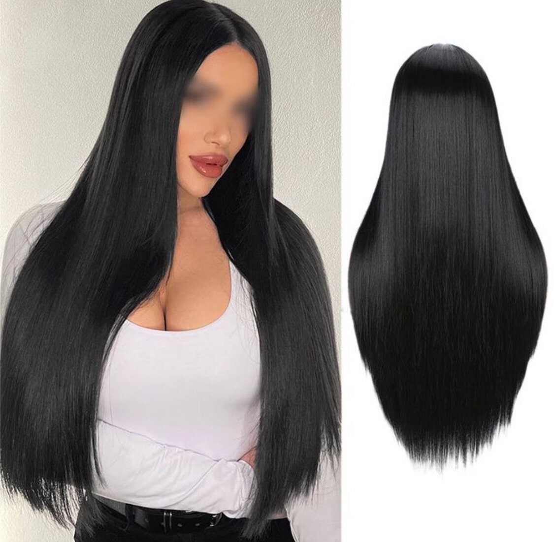 Wig Women Long Straight Hair M