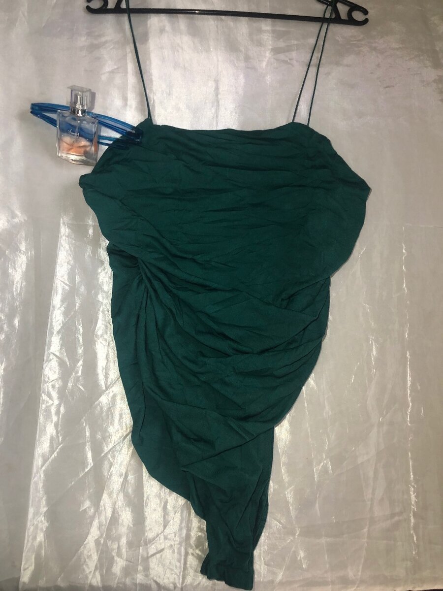 Body sweat Drapée émeraude