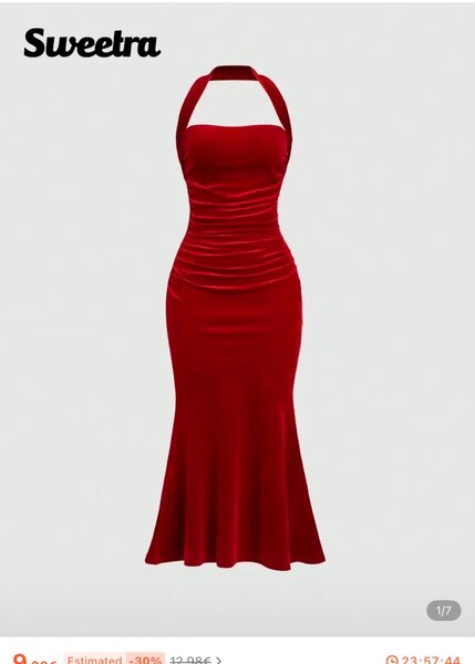 Robe longue sirène élégante