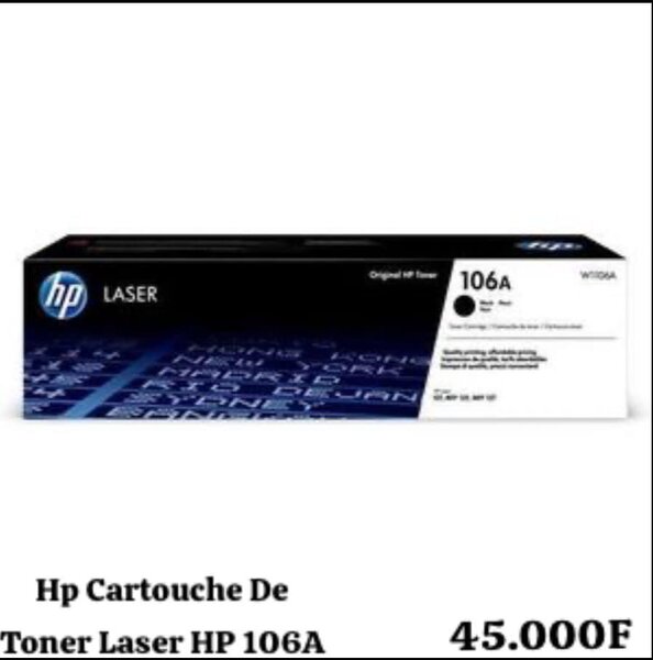 Cartouche Toner HP 106A