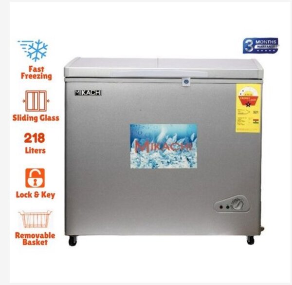 218 Litre - Chest Freezer With
