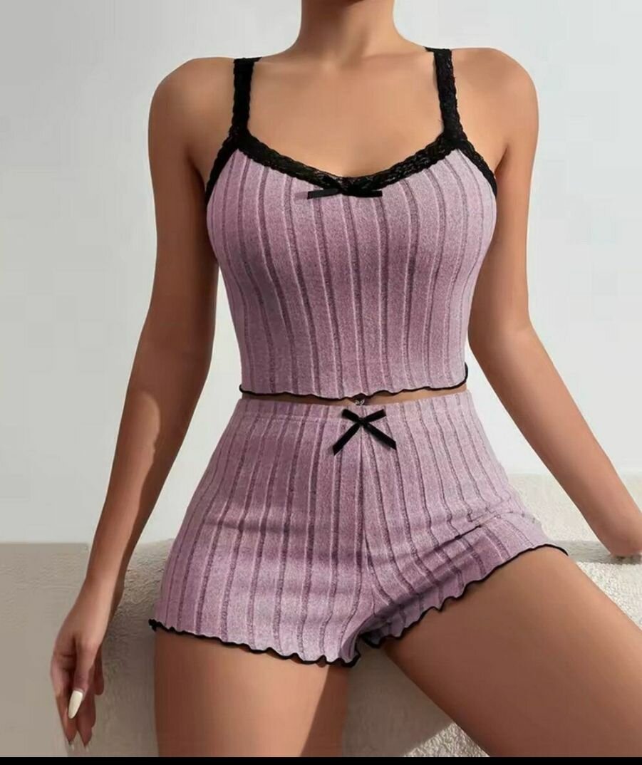 Pyjama Femme Confortable Dentelle