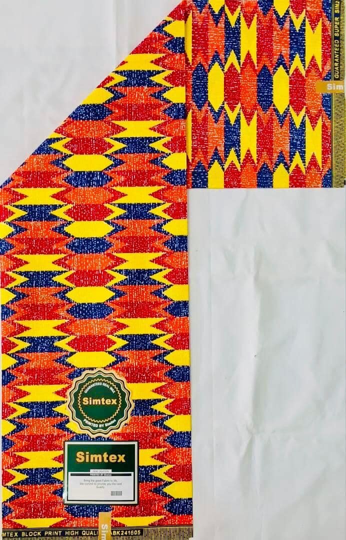 Polyester fabric with print