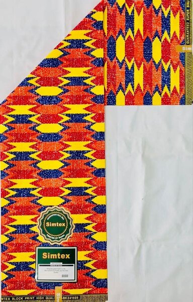 Polyester fabric with print