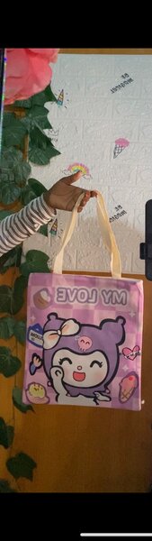 Tote bag à motif animé