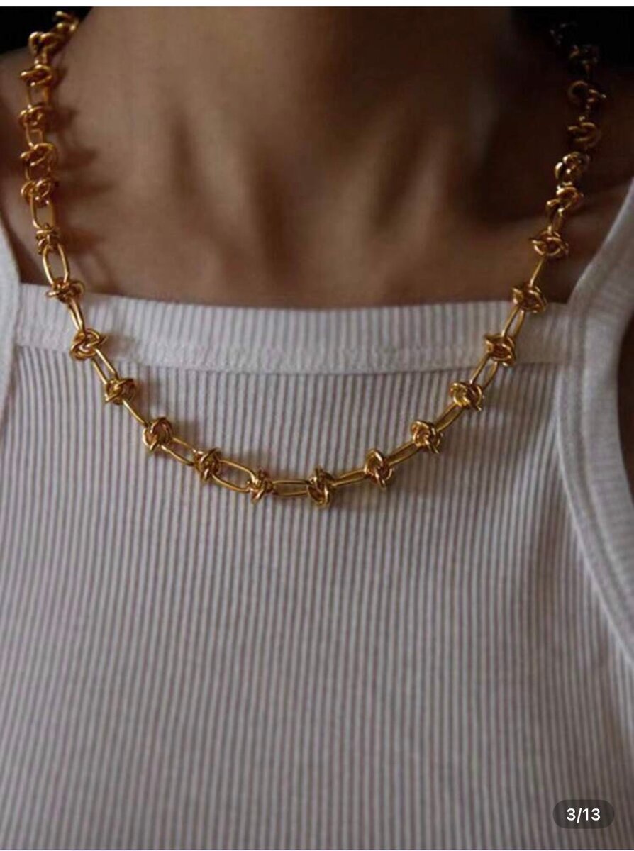 Bracelet et Collier Dorés