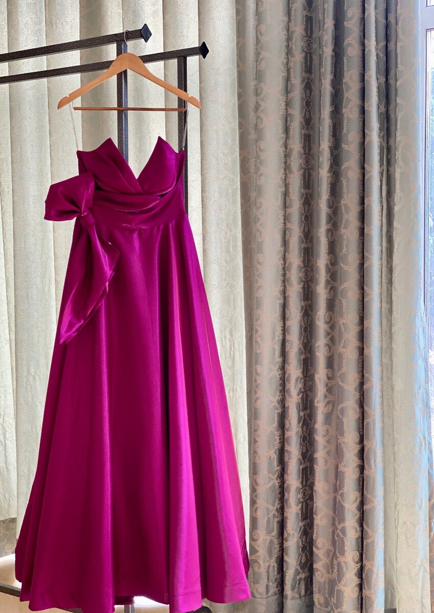 Красивое нежное платье