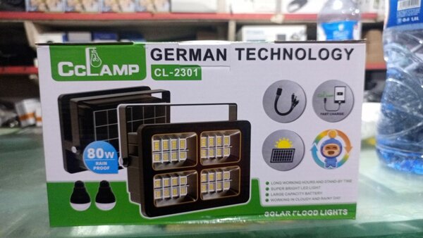lampe solaire à 2 ampoules