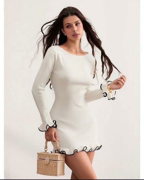 Robe blanche élégante