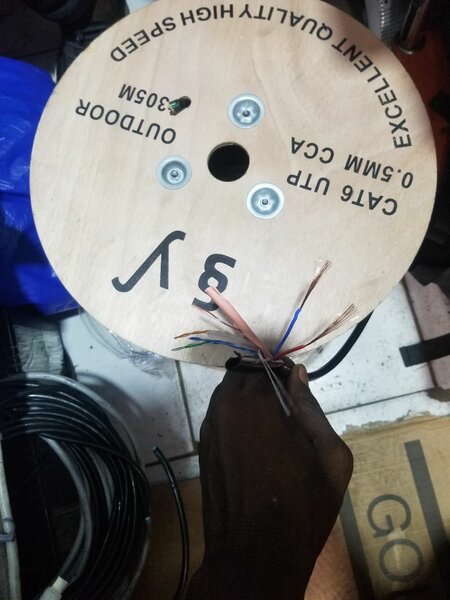 Câble Réseau CAT6 UTP Extérieur