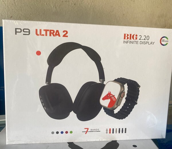 Casque Bluetooth et Montre Connectée P9