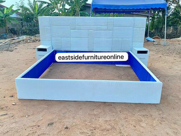 Off white King Size bed set