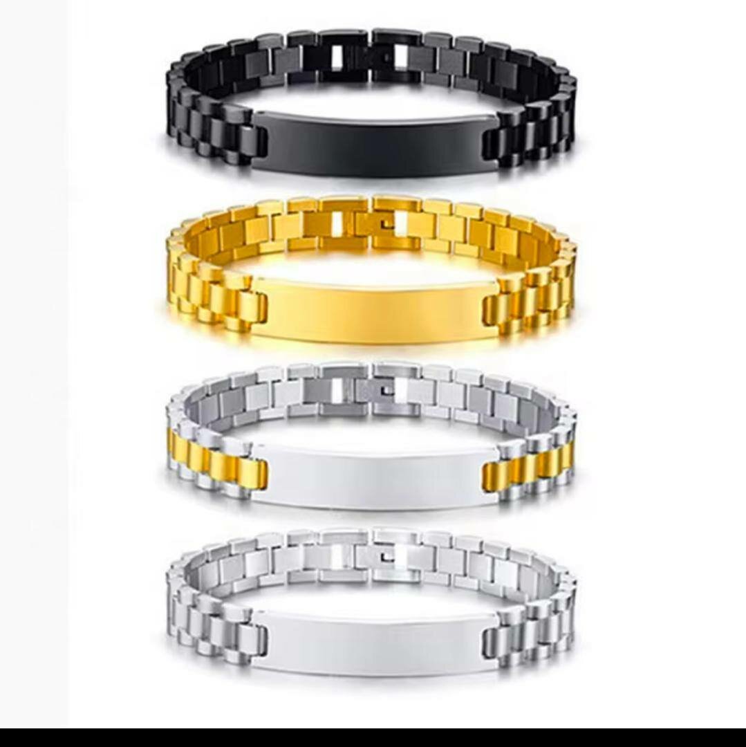 Bracelets en acier inoxydable