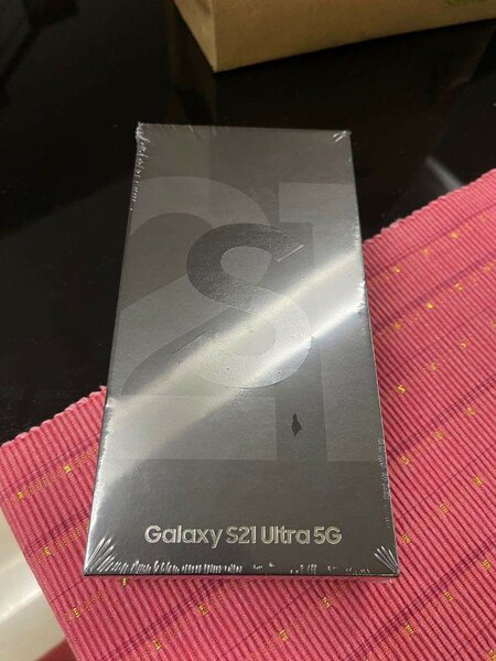 S21 Ultra 5G 128gb/12gb in box