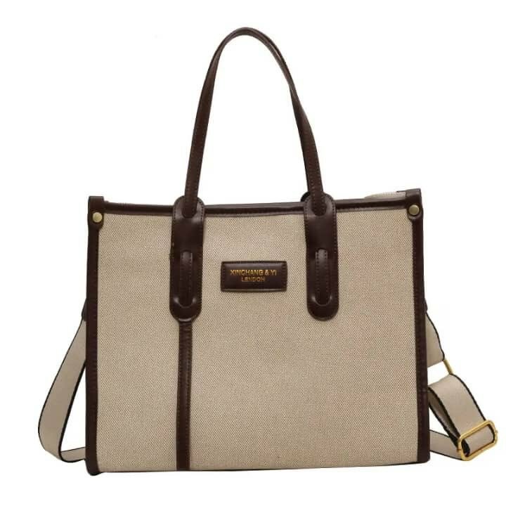 Sac fourre-tout élégant en toile