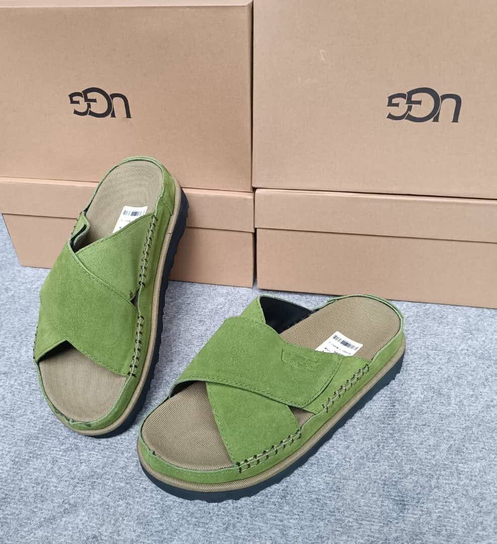 Sandales en daim confortables