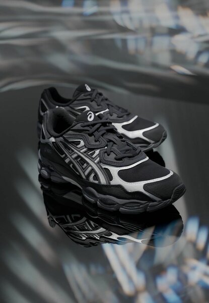 Baskets running noir confort