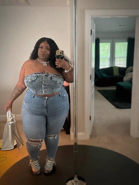 Pantalon et jupe de gros femme