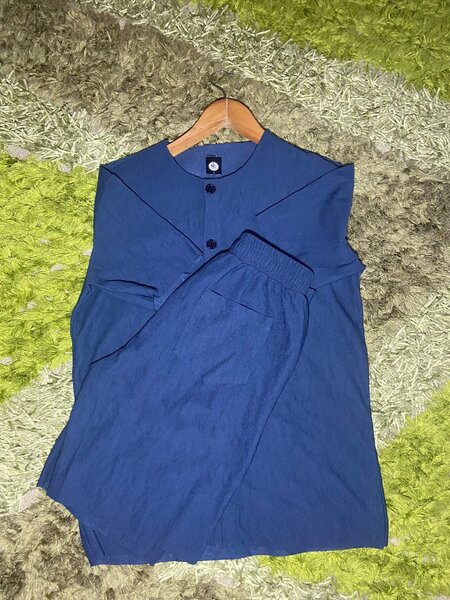 Ensemble de détente bleu