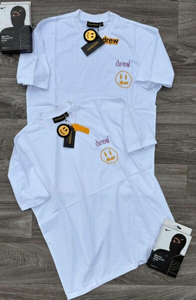 T-Shirt Drew Blanc Unisexe