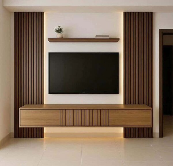 Meuble TV mural moderne